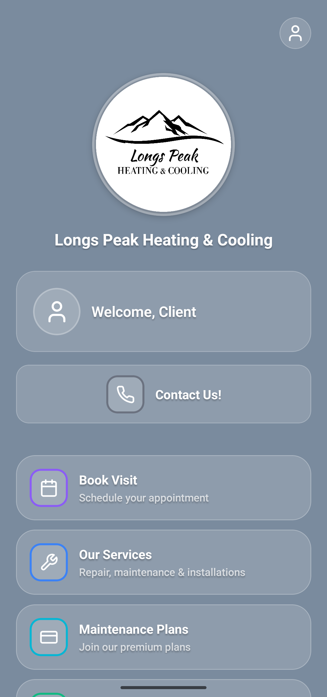 Longs Peak HVAC App 1